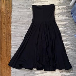 J.Crew Black Tube Dress / Convertible Skirt